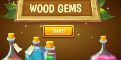 Wood Gems Bubble Shooter